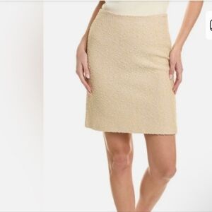 St John Marie Classic Tan Women's Short Skirt Size 2
